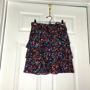 J. Crew Tiered Star Skirt